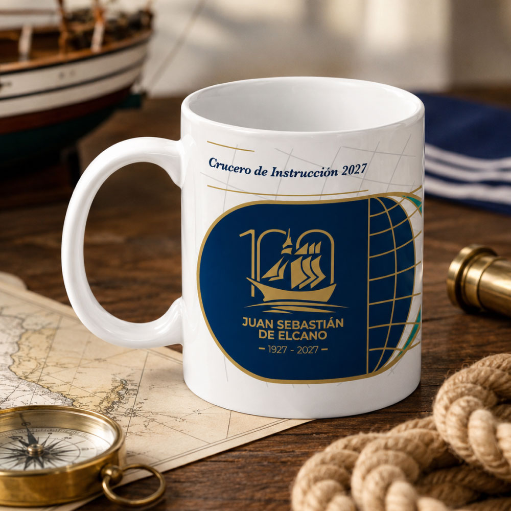 Taza Sublimada Crucero de Instrucción 2027 Elcano