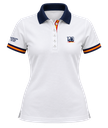 Polo Mujer Tactex! Blanco Bandera Centenario Elcano 