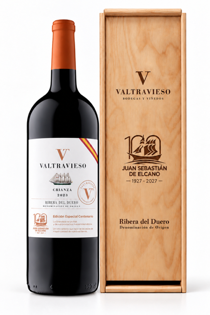 Valtravieso Crianza 1 botella magnum madera Centenario JSE