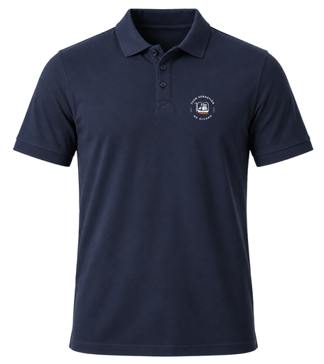 [CJSE199] Cazadora HH Crew Midlayer sin capucha Mujer Centenario Elcano - Navy 